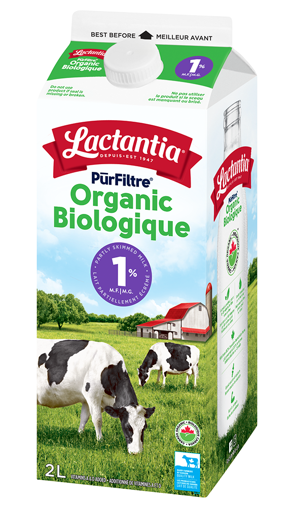 Lait PūrFiltre Biologique 1 % Lactantia<sup>®</sup> 2L product image