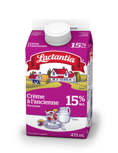 Crème à l’ancienne 15% Lactantia®