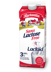 Lactantia® Lactose Free 3.25% Milk - Lait Lactantia® Sans Lactose 3.25 %