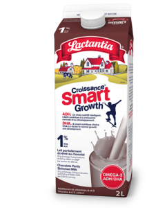 Lactantia® Smart Growth 1% Chocolate Milk - Lait Croissance SmartGrowth au chocolat 1% Lactantia®
