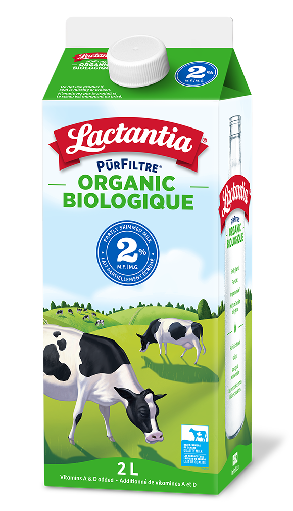 Lactantia® PūrFiltre Organic 2 % Milk 2L