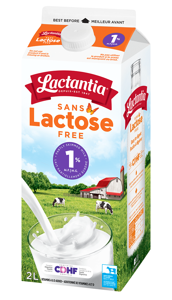 Lait sans lactose 1 % Lactantia<sup>®</sup> 2L product image