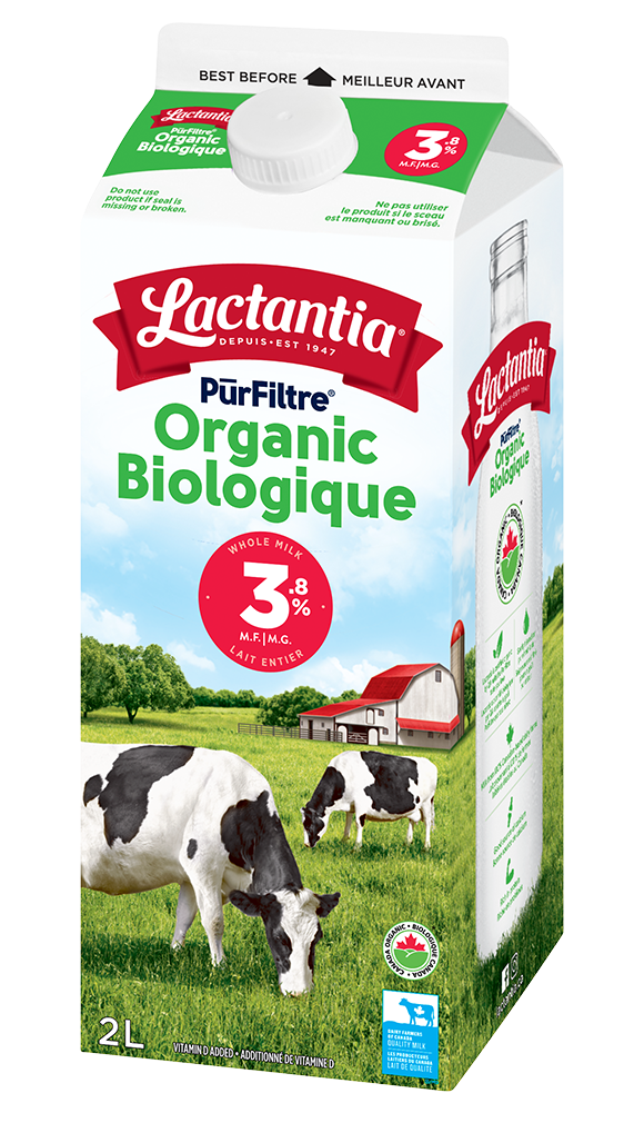 Lait PūrFiltre Biologique 3,8 % Lactantia<sup>®</sup> 2L product image