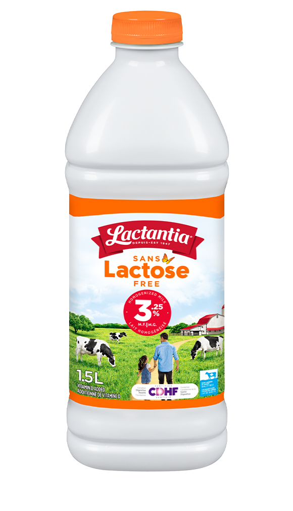Lait sans lactose 3,25 % Lactantia<sup>®</sup> 1,5L product image