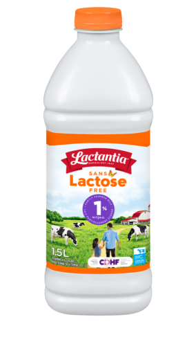 Lait sans lactose 1 % Lactantia® 1,5L