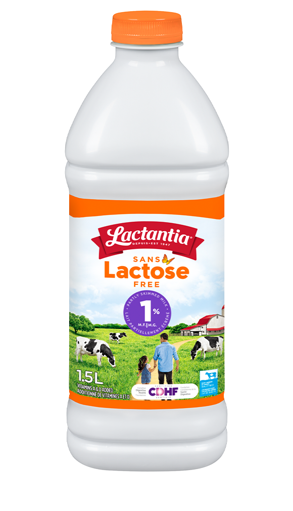 Lait sans lactose 1 % Lactantia<sup>®</sup> 1,5L product image