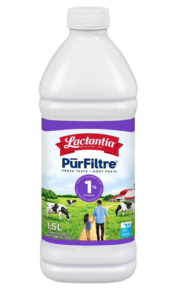 Lait Lactantia<sup>®</sup> PūrFiltre 1 % 1,5L product image