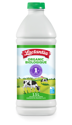 Lait Biologique 1 % Lactantia® 1,5L