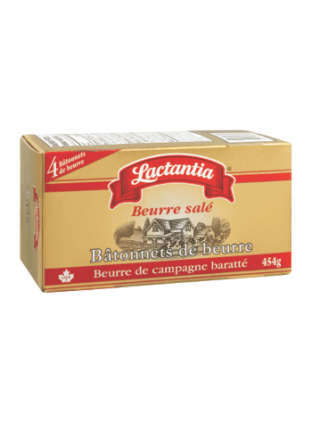 Beurre salé Lactantia® Bâtonnets de beurre
