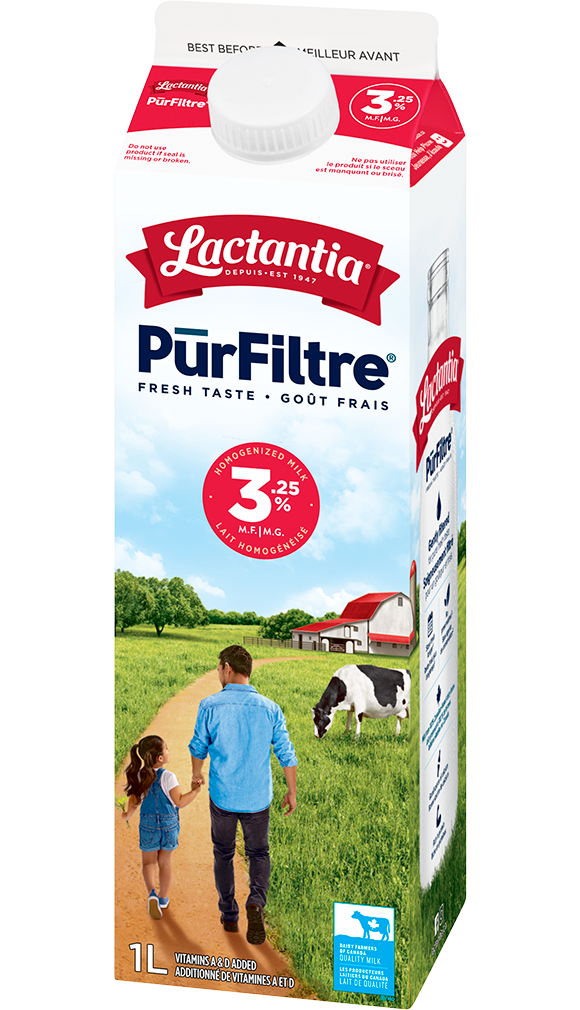 Lait Lactantia<sup>®</sup> PūrFiltre 3,25 % 1L product image