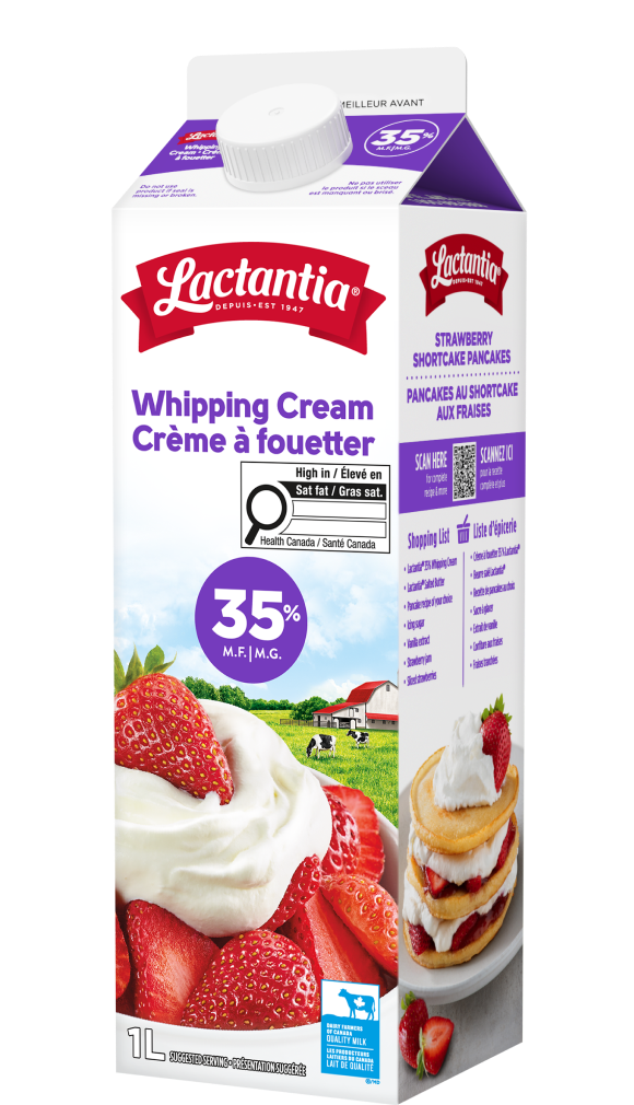 Crème à fouetter 35 % Lactantia<sup>®</sup> 1L product image