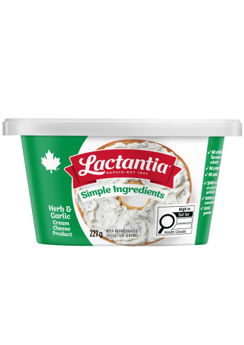 Lactantia<sup>®</sup> Herb and Garlic Rich & Creamy Cream Cheese product image